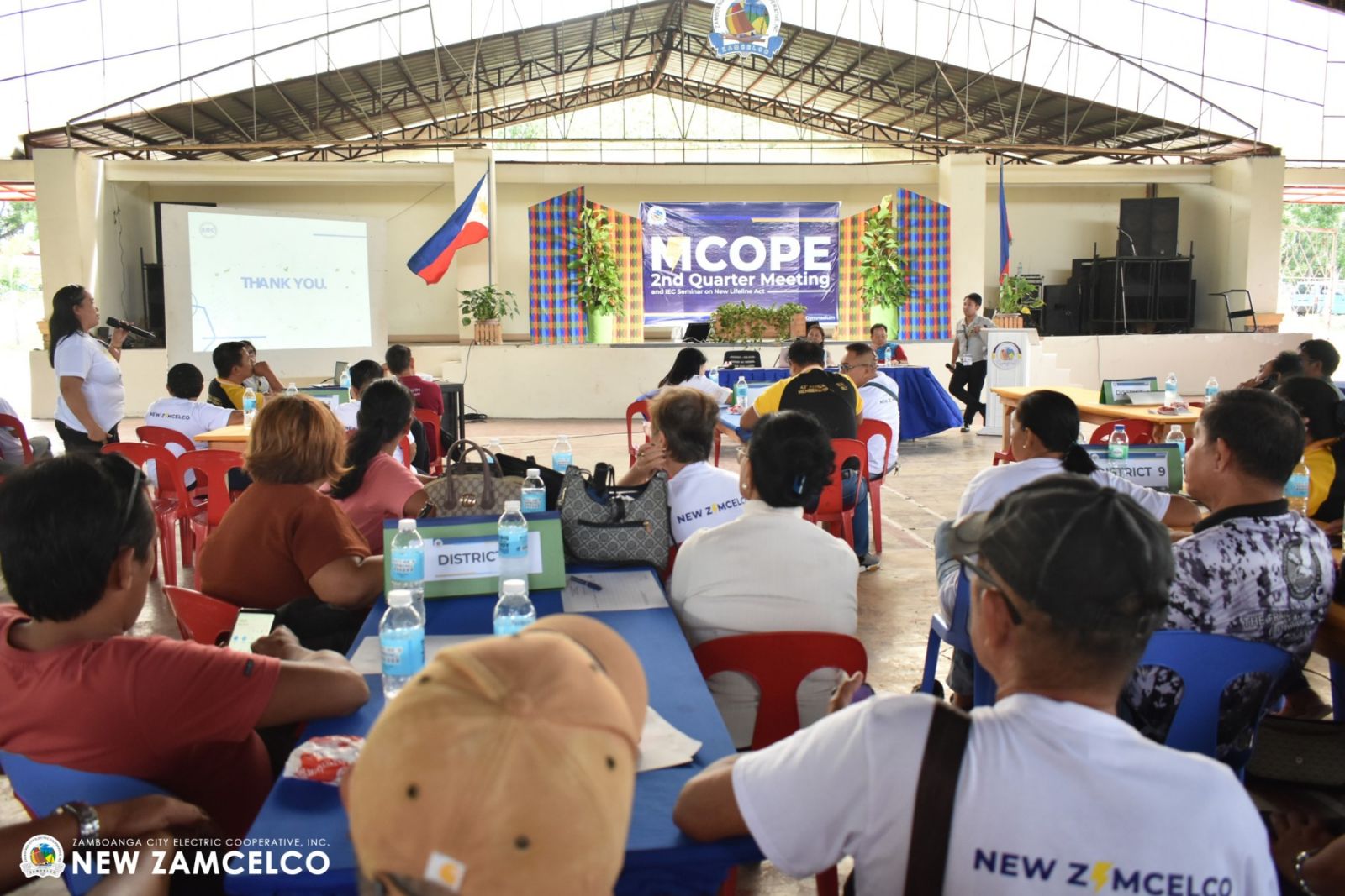 NEW ZAMCELCO UPDATE | ZAMCELCO meets with MCOPE Officers on their Quarter Meeting to discuss the New Lifeline Act and Barangay MCOPE Accomplishments and Concerns